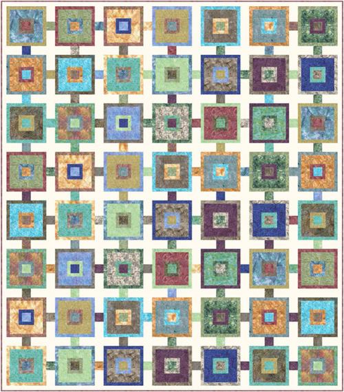Scrappy Squares (Garden) by 